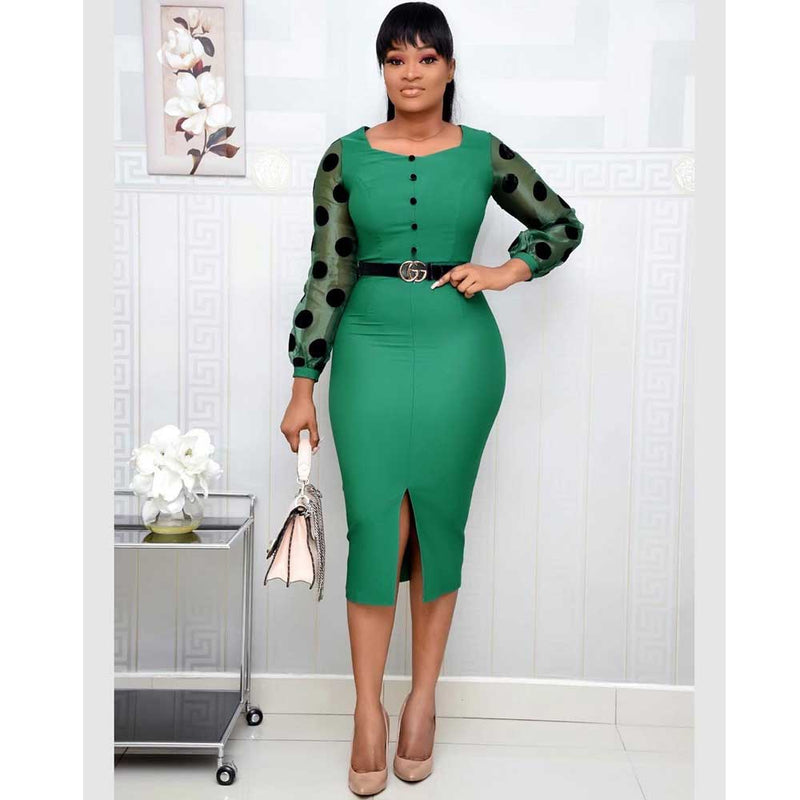 African Clothing Women's Hip Skirt Sexy Dress African Dashiki Ankara Styles Dress