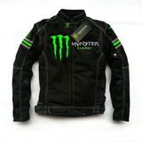 Monster Energy Biker Jacket Summer Men'S Jacket Thin With Protective Gear