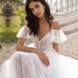 Long Homecoming Dresses Spring New plus Size Wedding Dress Slim Fit