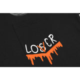 Vlone T Shirt Spring And Summer Large V Printed Loose Shirt