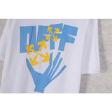 Off White T Shirt Ow Short Sleeve Tshirt Men'S Cotton Arrow Print Owt