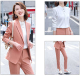 Interview Suit Women Autumn Fashion Tailored Suit Coat All-Matching