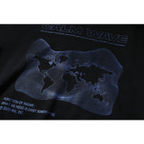 Kanye West Sunday Service Hoodie Autumn And Winter Embroidery World Map Printed Hoodie
