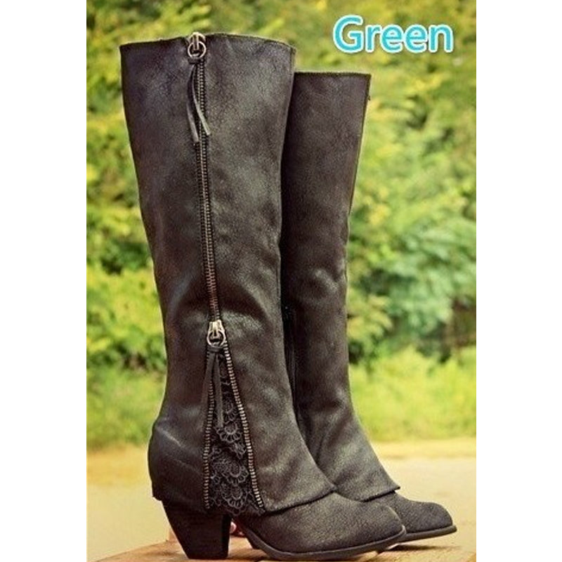 Beth Dutton Shoes Women's Boots Tassel Women's Shoes Fashion High Leg Boot