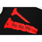 Vlone T Shirt Summer Printed Male And Female Couples Wear Loose Short Sleeve T-Shirt