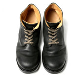 Yellowstone Cowboy Boots Winter Casual Low Cut Round Head Solid Color Martin