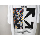 Off White T Shirt Summer Printed Casual Able Short Sleeve Tshirt Owt