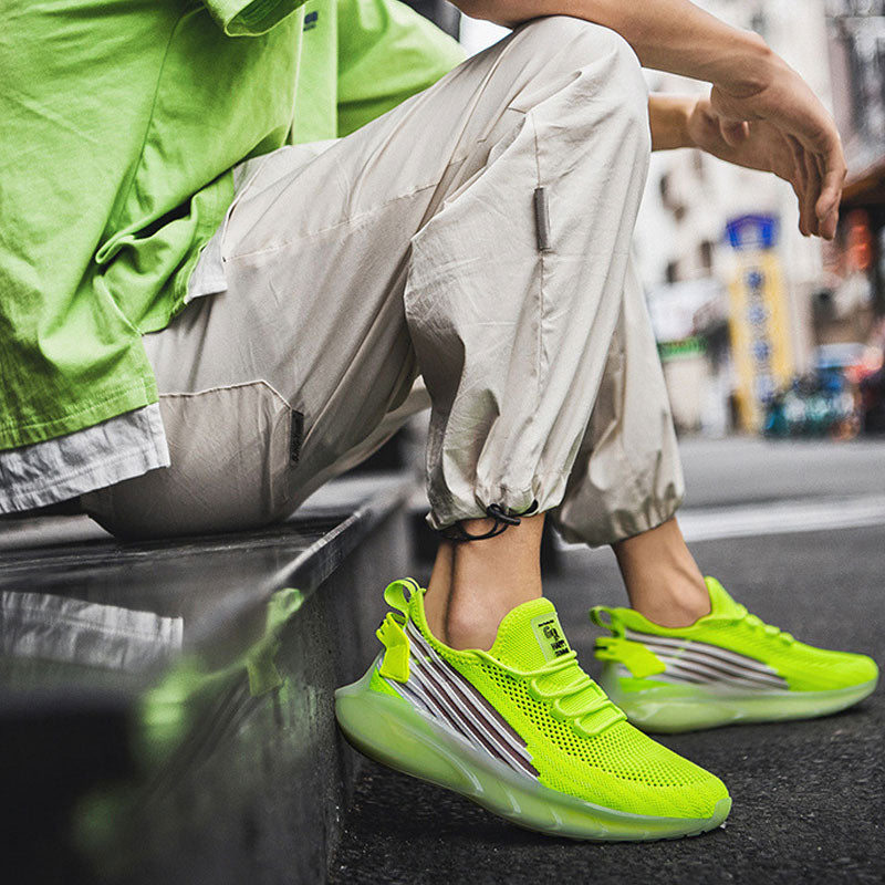 Men Sneakers Men Walking Shoes for Jogging Breathable Lightweight Shoes Summer plus Size Breathable Casual Sneakers