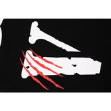 Vlone T Shirt Personality Black Panther Big V T-Shirt Teen Short Sleeve