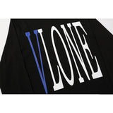 Vlone Sweatshirt Printed Longsleeved Tshirt Large V Sweater Hoodie Sweatshirts