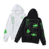 Off White Casual Sweatshirt Hoodie Men And Women Owt