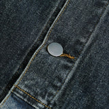 Men Denim Jackets Spring and Autumn Denim Jacket Trendy Baggy Casual Jacket Men