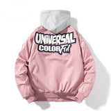 Varsity Jacket Embroidery Thickening Loose Baseball Uniform