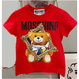 Moschino T Shirt Bear T-Shirt Couple'S Cotton T-Shirt