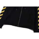 Off White Hoodie With Arrow Print Plus Size Casual, Stylish And Comfortable Sweater Cotton Men'S Clothing Owt