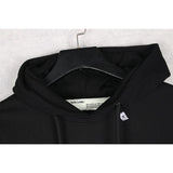 Off White Winter Hoodie Ow Hooded Sweater Large Size Casual Men'S Jacket Owt