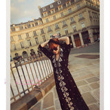 Beth Dutton Bohemian Dress Winter Autumn Maxi Dresses Beach Vacation Dress Dress