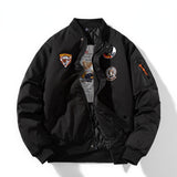 Varsity Jacket Loose Flight Suit