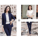 Interview Suit Women Suit Women's Spring and Autumn Interview Clothes Two-Piece Suit