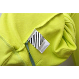 Off White Hoodie With Arrow Print Ow Hooded Sweater Wool Thickened Sweater Casual Men'S Clothing Owt