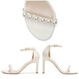 Nude Heels for Wedding Sandals High Heels
