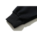 Kanye West Sunday Service Hoodie Autumn And Winter Black Pile Loop Foaming Printed Hoodie