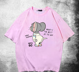 Tom And Jerry T Shirt Cat And Mouse Loose Half Sleeve