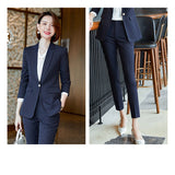 Interview Suit Women Suit Women's Fashion Spring and Autumn Work Clothes