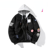 Varsity Jacket Fall Winter Coat Men'S Baseball Uniform Jacket