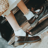 Mary Jane Shoes Women'S Shoes Bow Thin
