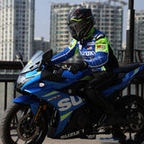 Suzuki Motorcycle Jacket Summer Mesh Breathable Cycling Clothing Men'S Jacket