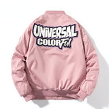 Varsity Jacket Embroidery Thickening Loose Baseball Uniform