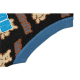 Men Sweater Cartoon Bear Jacquard Sleeveless Sweater Vest Men's Vest Coat