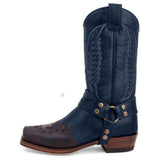 Western Shoes Men's Long Embroidered Vintage Men's Boots
