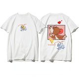 Tom And Jerry T Shirt Cartoon Print Loose